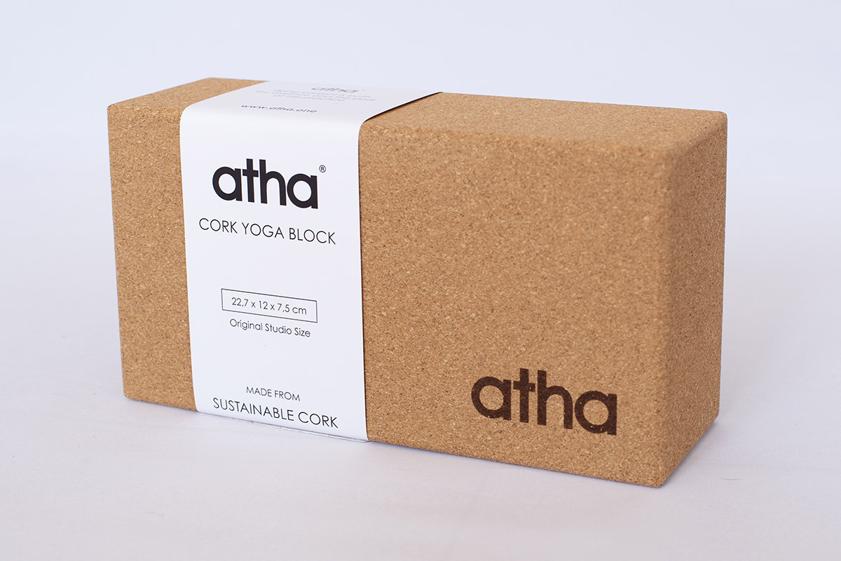 atha cork yoga block l