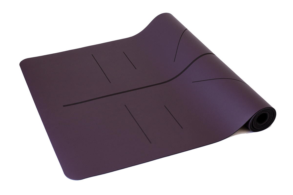 Esterilla de Yoga Eco PRO Align 4.2 mm - Violeta - Imagen 3