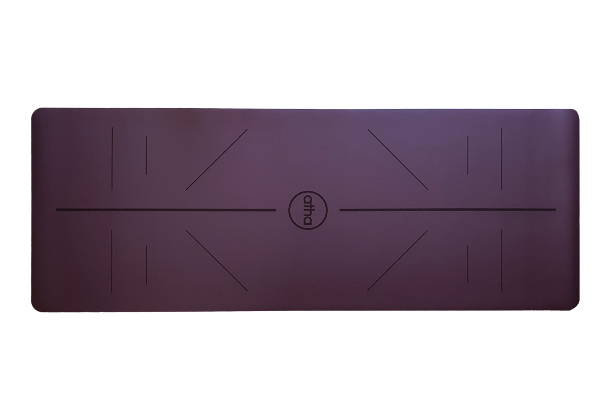 Alternative view of Esterilla de Yoga Eco PRO Align 4.2 mm - Violeta