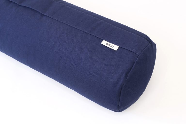 yoga bolster azul