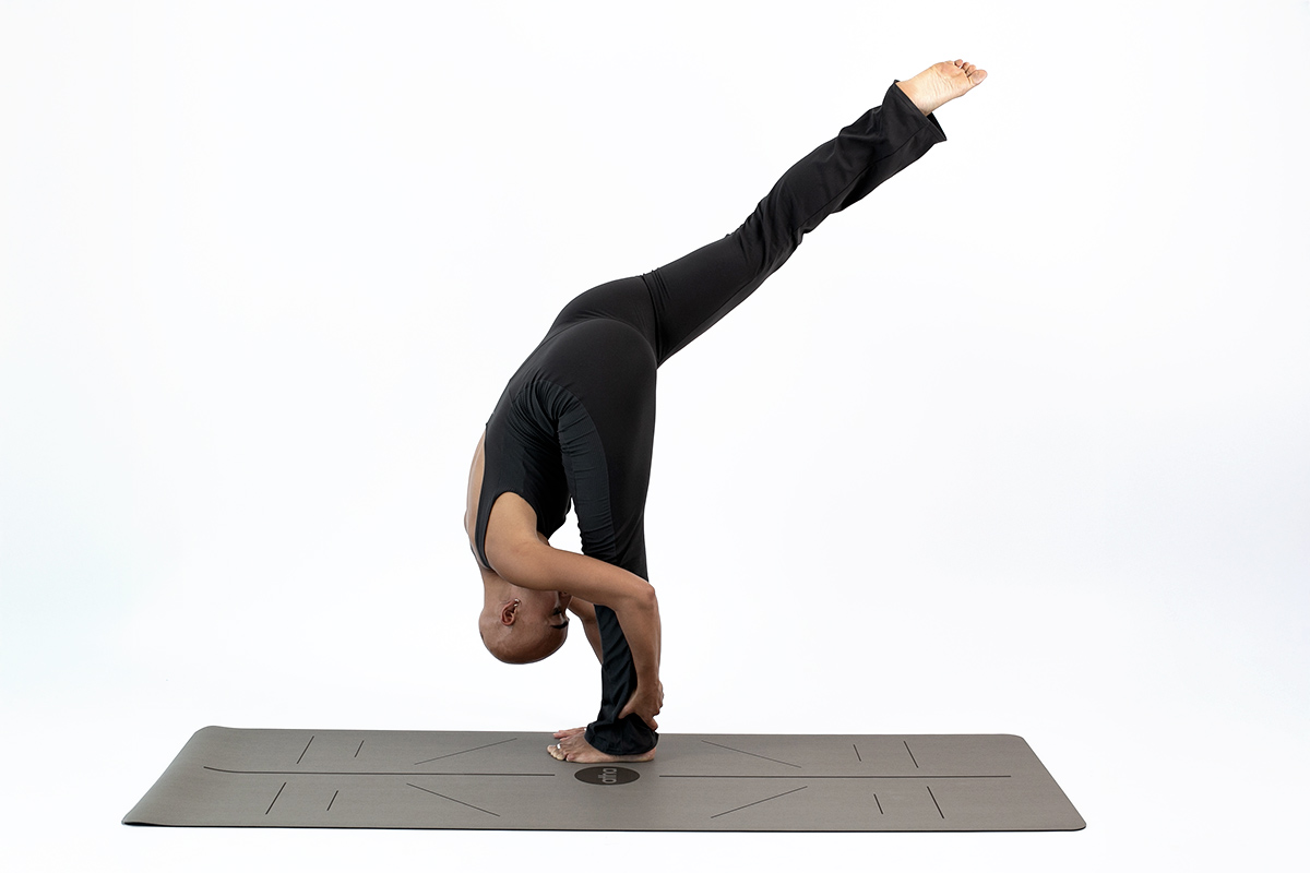 Esterilla de Yoga Eco PRO Align 4.2 mm - Taupe - Imagen 4